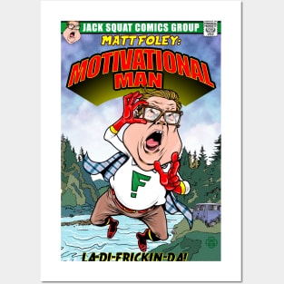 MATT FOLEY: MOTIVATIONAL MAN COMIC! Posters and Art